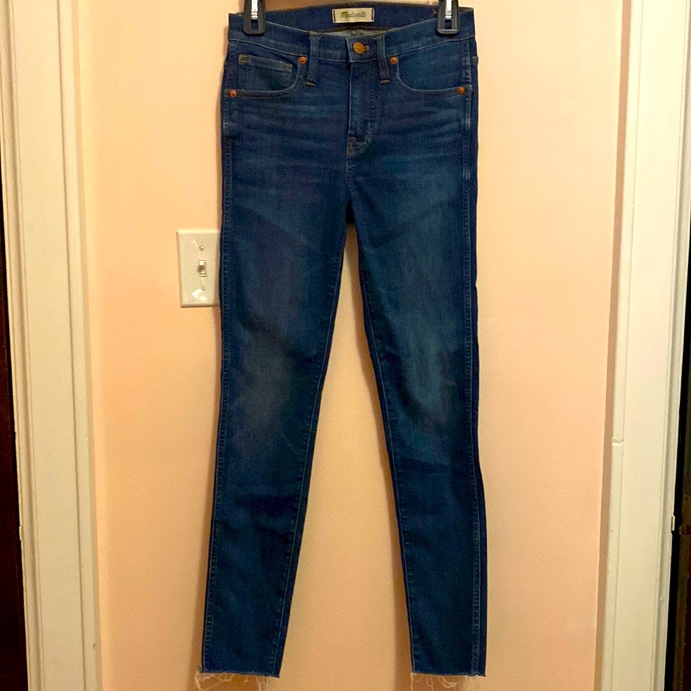 Madewell size 26 High Rise skinny jeans